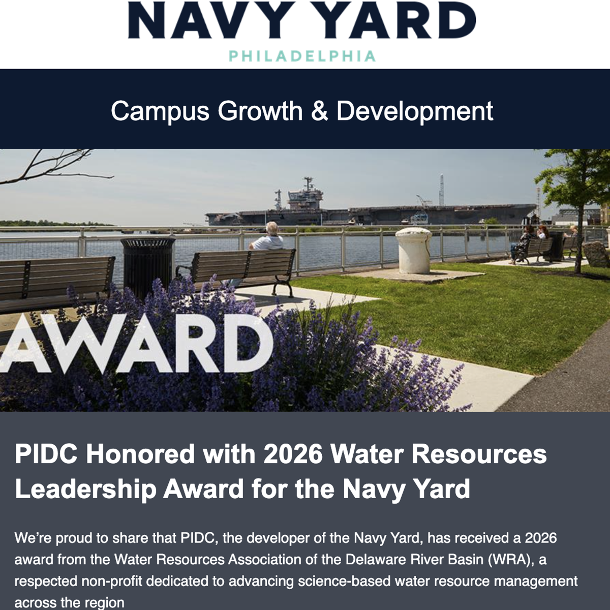 Image of newsletter.
