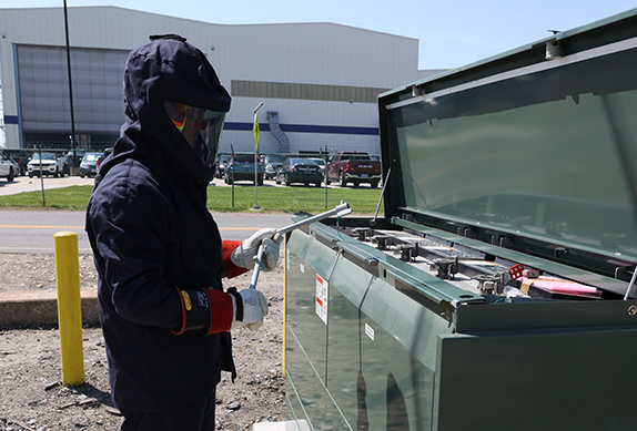 Image of substation.