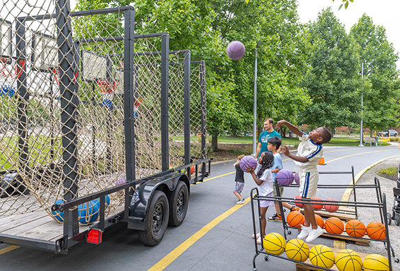 Image of basketball.
