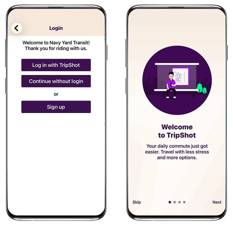 Image of mobile screen.